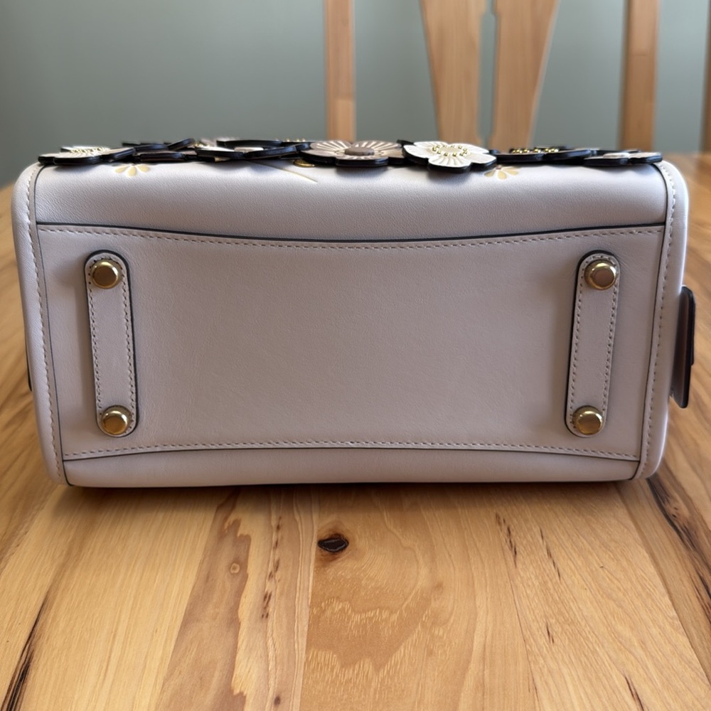 Rogue Bag 25 In Colorblock With Tea Rose And Snakeskin Detail NWT - Picture 9 of 14